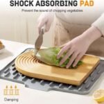 ০১ পিস - Premium Silicone Dish Drying Mat - Image 3