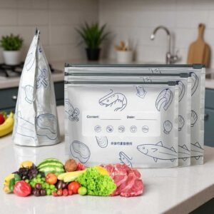 ১০ পিস - Reusable Aluminum Foil Bag